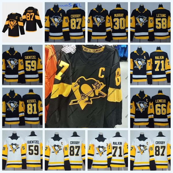 Youth 58 Kris Letang Pittsburgh Penguins Sidney Crosby Evgeni Malkin Patric Hornqvist Phil Kessel Matt Murray Ice Hockey Jersey
Youth 58 Kris Letang Pittsburgh Penguins Sidney Crosby Evgeni Malkin Patric Hornqvist Phil Kessel Matt Murray Ice Hockey Jersey
