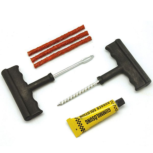 1set car tubeless tire repair plugs kit rasp needle patch fix tools cement set portable car tire patch repair accessories
1set car tubeless tire repair plugs kit rasp needle patch fix tools cement set portable car tire patch repair accessories
