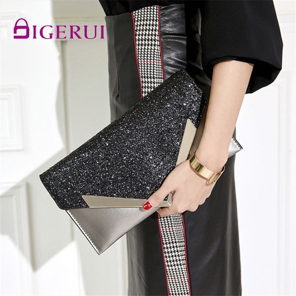 digerui 2019 new women messenger bag female envelope bag lady shoulder diagonal handbag sequin fashion temperament clutch
digerui 2019 new women messenger bag female envelope bag lady shoulder diagonal handbag sequin fashion temperament clutch