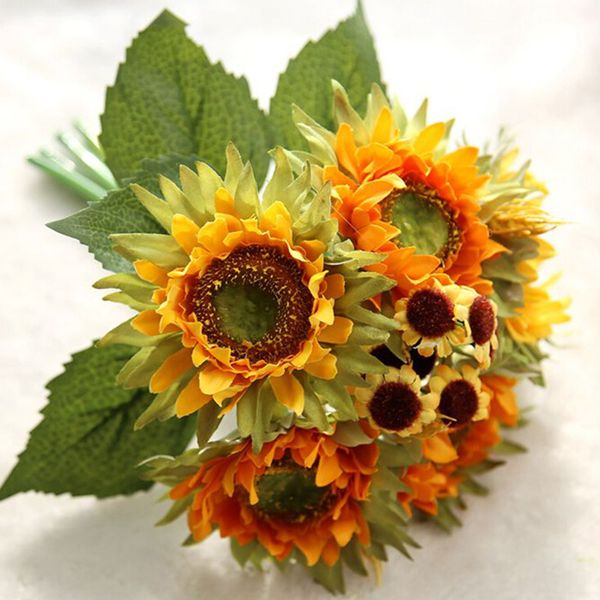 autumn decoration 5 heads yellow sunflower silk artificial flowers bouquet for home decoration office party garden decor
autumn decoration 5 heads yellow sunflower silk artificial flowers bouquet for home decoration office party garden decor