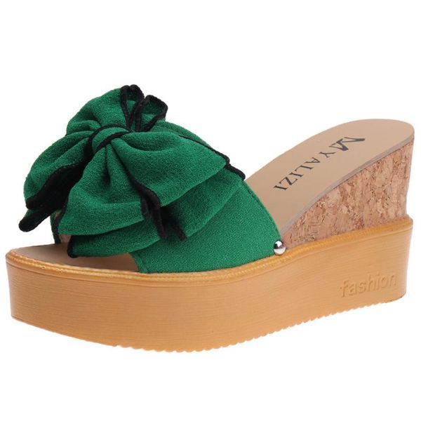 women's slippers toepost platform wedges peep toe beach sandals wearing flat slippers the summer large bow satin sandals#312, Black
women's slippers toepost platform wedges peep toe beach sandals wearing flat slippers the summer large bow satin sandals#312, Black