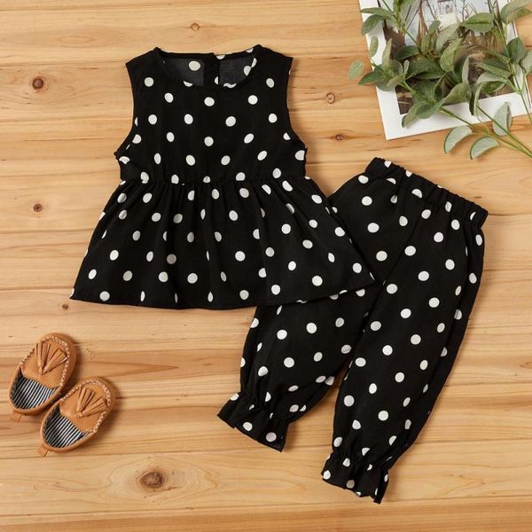 patpat 2020 new summer 2-piece toddler girl pretty polka dots trendy and pants set t-shirt clothes, White
patpat 2020 new summer 2-piece toddler girl pretty polka dots trendy and pants set t-shirt clothes, White