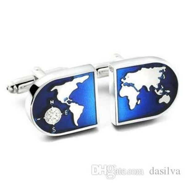c-man luxury shirt blue globe cufflink for mens brand cuff buttons cuff links abotoaduras jewelry, Silver
c-man luxury shirt blue globe cufflink for mens brand cuff buttons cuff links abotoaduras jewelry, Silver