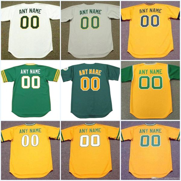 Oakland All Stitched Embroidery Logos Custom Any Name & Any Number Baseball Jersey For Mens Womens Youth High Quailty Free Shipping
Oakland All Stitched Embroidery Logos Custom Any Name & Any Number Baseball Jersey For Mens Womens Youth High Quailty Free Shipping