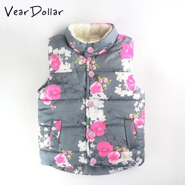 veardoller kids clothing winter outerwear&coats floral pattern thick princess girls vest plus velvet baby girl warm waistcoat, Blue
veardoller kids clothing winter outerwear&coats floral pattern thick princess girls vest plus velvet baby girl warm waistcoat, Blue