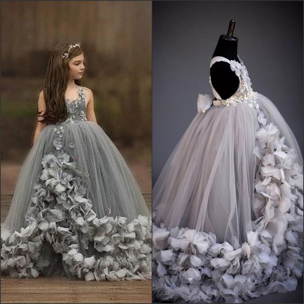 latest adorable handmade flower ruffles girls pageant dresses ball gown bow sash cute flower girl dresses bc0430, White;red
latest adorable handmade flower ruffles girls pageant dresses ball gown bow sash cute flower girl dresses bc0430, White;red