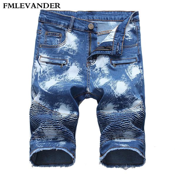ripped denim knee length men jeans straight short men jeans pants pantalones hombre, Blue
ripped denim knee length men jeans straight short men jeans pants pantalones hombre, Blue