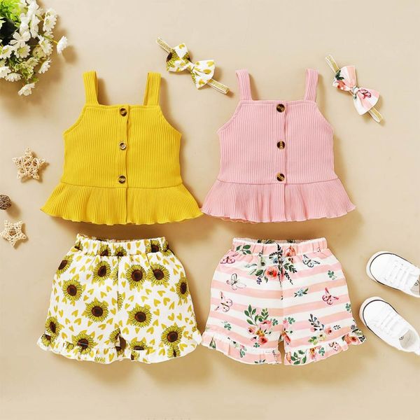 baby girls outfits toddler kids baby girl infant clothes sling flower print pants headband bodysuit outfits set 2020 hot, White
baby girls outfits toddler kids baby girl infant clothes sling flower print pants headband bodysuit outfits set 2020 hot, White