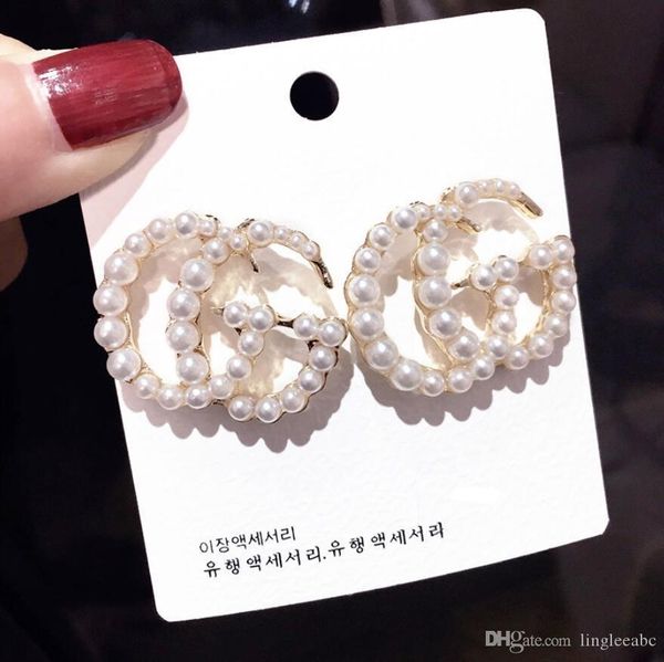 fashion jewelry ear stud white pearl letter pendant dangle earrings studs earings for women lady rings, Golden
fashion jewelry ear stud white pearl letter pendant dangle earrings studs earings for women lady rings, Golden