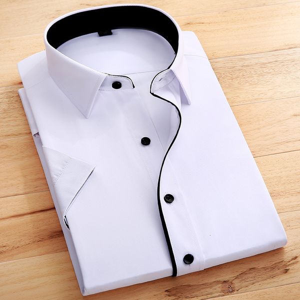 men's summer linen shirts, men's clothing brand shirts, tights, all white business shirts, White;black
men's summer linen shirts, men's clothing brand shirts, tights, all white business shirts, White;black