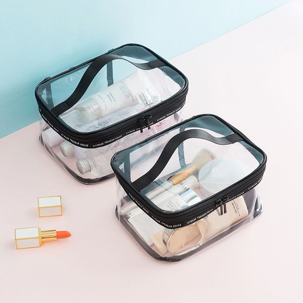 pvc transparent cosmetic bag toiletry box makeup vanity case wash pouch travel organizer beautician necessaries trip accessories
pvc transparent cosmetic bag toiletry box makeup vanity case wash pouch travel organizer beautician necessaries trip accessories
