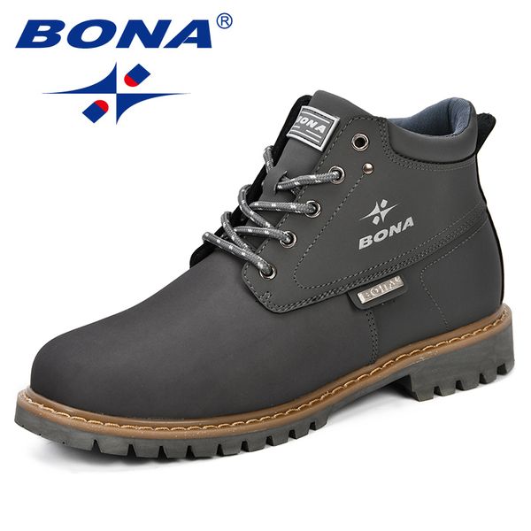 bona spring & autumn split casual fahsion ankle outdoor comfortable leather boots for men shoes y200506, Black
bona spring & autumn split casual fahsion ankle outdoor comfortable leather boots for men shoes y200506, Black