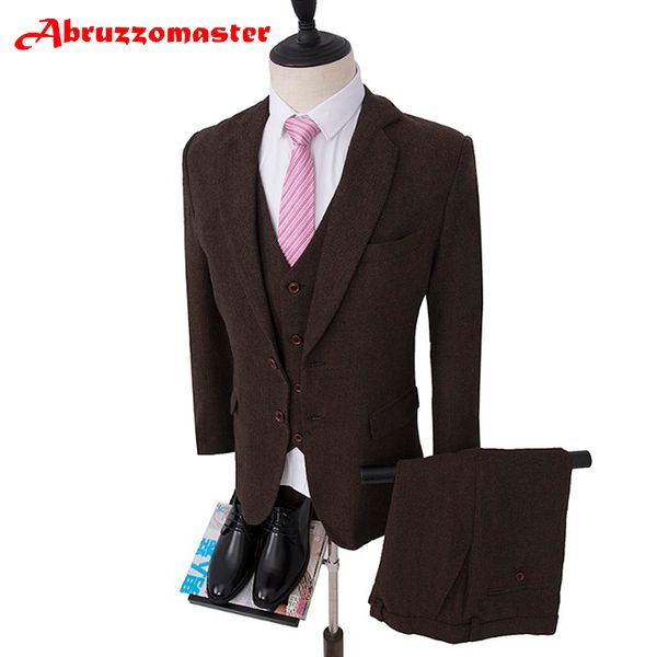 new man coat for groom tuxedos dark brown man coat for wedding suits groomsman suit harringbone 2 style tailor suit blazer, White;black
new man coat for groom tuxedos dark brown man coat for wedding suits groomsman suit harringbone 2 style tailor suit blazer, White;black