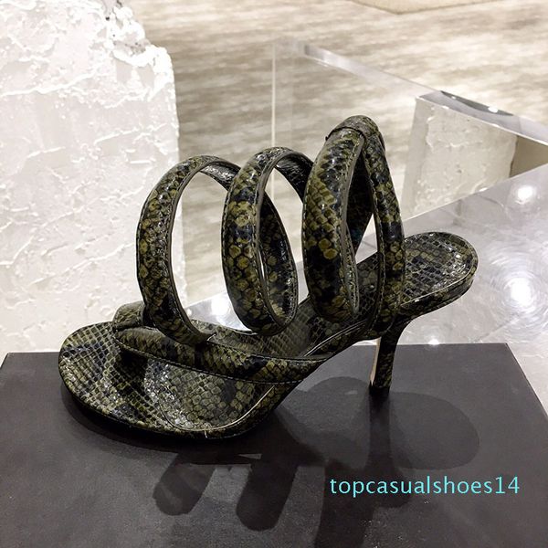 womens sandals python printed coiled ankle strap sandals 2020 new fashion luxury designer heels spiral sandals summer flip flops t14, Black
womens sandals python printed coiled ankle strap sandals 2020 new fashion luxury designer heels spiral sandals summer flip flops t14, Black