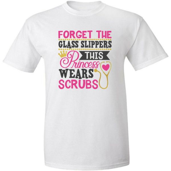forget the glass slippers this princess wears scrubs t-shirt anatomy confortable tee shirt, White;black
forget the glass slippers this princess wears scrubs t-shirt anatomy confortable tee shirt, White;black