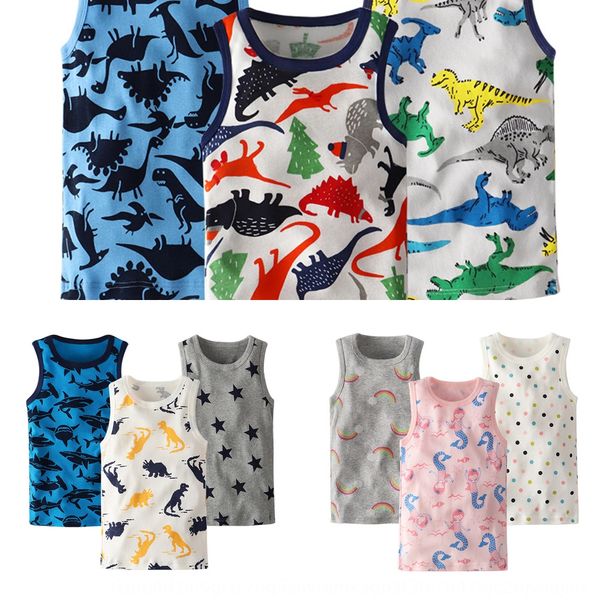 children's boys' and children's cotton sleeveless girls' cartoon baby base base vest i-shaped small vest, Blue
children's boys' and children's cotton sleeveless girls' cartoon baby base base vest i-shaped small vest, Blue