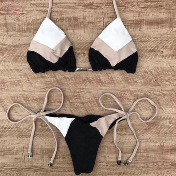 halter swimsuit women thong micro bikini push up 2019 brazilian bikini tropical plant print swimwear string mini swimsuit, White;black
halter swimsuit women thong micro bikini push up 2019 brazilian bikini tropical plant print swimwear string mini swimsuit, White;black