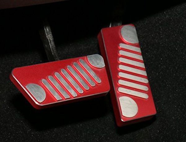 bbq@fuka red aluminium alloy non-slip foot brake foot pedal cover styling fit for wrangler 2007-2016 car accessary
bbq@fuka red aluminium alloy non-slip foot brake foot pedal cover styling fit for wrangler 2007-2016 car accessary