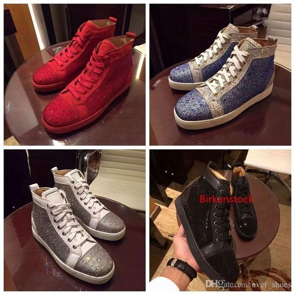 high red bottom sneakers shoes for men casual luxury gold blue crystal outdoors bottoms chaussures zapatillas size 35-46
high red bottom sneakers shoes for men casual luxury gold blue crystal outdoors bottoms chaussures zapatillas size 35-46