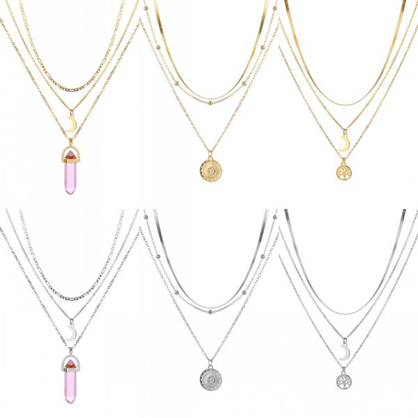 fnio multilayer necklace women gold silver color necklaces friend boho jewelry long chain trendy personalized metal collar
fnio multilayer necklace women gold silver color necklaces friend boho jewelry long chain trendy personalized metal collar