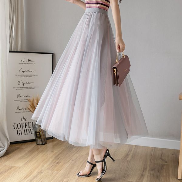 skirts korean fashion mesh womens lace skirt elegant women high waist pleated long midi faldas mujer moda, Black
skirts korean fashion mesh womens lace skirt elegant women high waist pleated long midi faldas mujer moda, Black