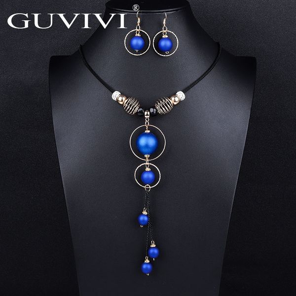 guvivi statement round ball long necklace earrings sets for women new fashion jewelry set wholesale sweater necklaces sets gifts, Silver
guvivi statement round ball long necklace earrings sets for women new fashion jewelry set wholesale sweater necklaces sets gifts, Silver