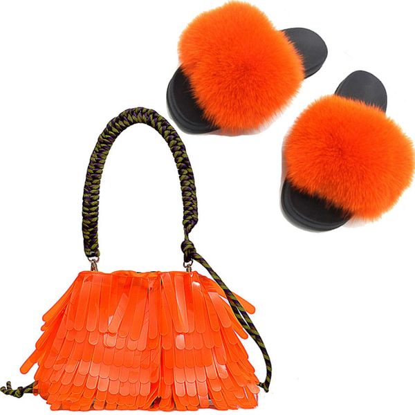 women shoes fur slippers fluffy fur slippers new fashion shoulder messenger bag hit color jelly bag women slides, Black
women shoes fur slippers fluffy fur slippers new fashion shoulder messenger bag hit color jelly bag women slides, Black