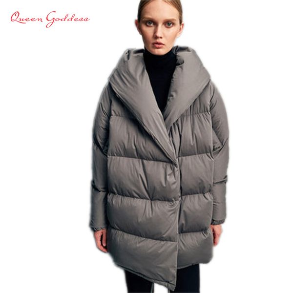 parka new brand european style warm parkas large size womens down jackets female elegant and vintage white duck down coat, Black
parka new brand european style warm parkas large size womens down jackets female elegant and vintage white duck down coat, Black