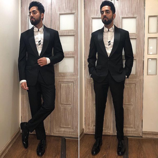 stylish black two pieces slim fit mens suits wedding grooms tuxedos shawl lapel formal blazer prom suit jacket and pants bow tie, Black;gray
stylish black two pieces slim fit mens suits wedding grooms tuxedos shawl lapel formal blazer prom suit jacket and pants bow tie, Black;gray