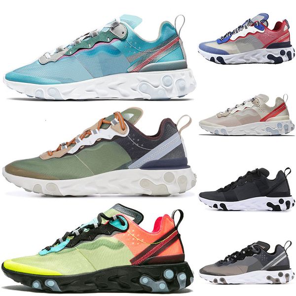 2019 nik react element 87 running shoes for men women white black neptune green blue mens trainer design breathable sports sneakers 36-45
2019 nik react element 87 running shoes for men women white black neptune green blue mens trainer design breathable sports sneakers 36-45