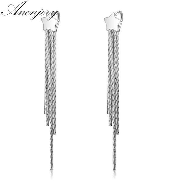 anenjery elegant 925 sterling silver star long tassel earrings for women boucle d'oreille gift s-e613
anenjery elegant 925 sterling silver star long tassel earrings for women boucle d'oreille gift s-e613