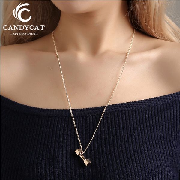 statement dumbbell pendant necklace chain for women men simple creative charm necklaces fashion jewelry birthday gifts, Silver
statement dumbbell pendant necklace chain for women men simple creative charm necklaces fashion jewelry birthday gifts, Silver