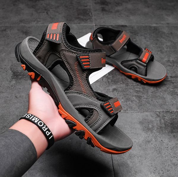 fashion summer mens sandals korean trend casual beach shoes comfortable outdoor breathable moccasins homme italian flats for men, Black
fashion summer mens sandals korean trend casual beach shoes comfortable outdoor breathable moccasins homme italian flats for men, Black