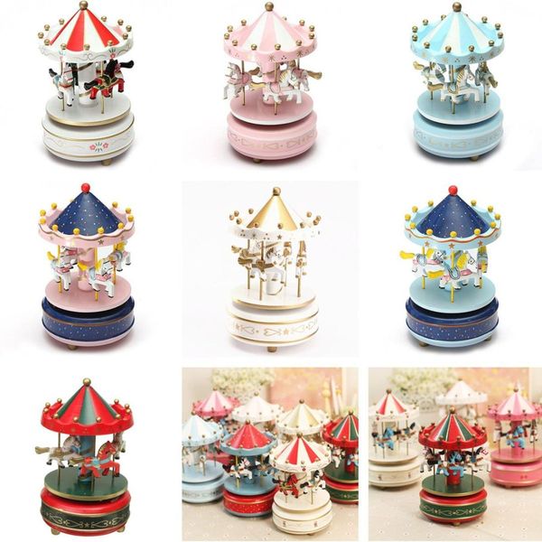 wooden carousel music box horse merry-go-round carousel classical musical case theme kids children room decor present toys
wooden carousel music box horse merry-go-round carousel classical musical case theme kids children room decor present toys