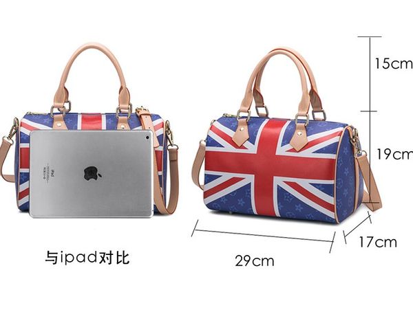 woman lady luxury desinger boston fashion purse pattern handbag flag leather new casual england shoulder bags hpqca, Red;black
woman lady luxury desinger boston fashion purse pattern handbag flag leather new casual england shoulder bags hpqca, Red;black