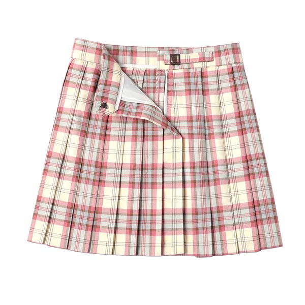 harajuku jk skirt female loose high waist zipper pleated skirt student cute pink cotton sweet plaid pleated, Black
harajuku jk skirt female loose high waist zipper pleated skirt student cute pink cotton sweet plaid pleated, Black