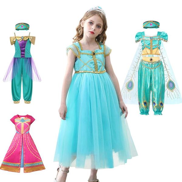 girls jasmine costume cosplay aladdins lamp clothes kids party fancy gown birthday halloween vestido girl jasmine princess dress, Red;yellow
girls jasmine costume cosplay aladdins lamp clothes kids party fancy gown birthday halloween vestido girl jasmine princess dress, Red;yellow