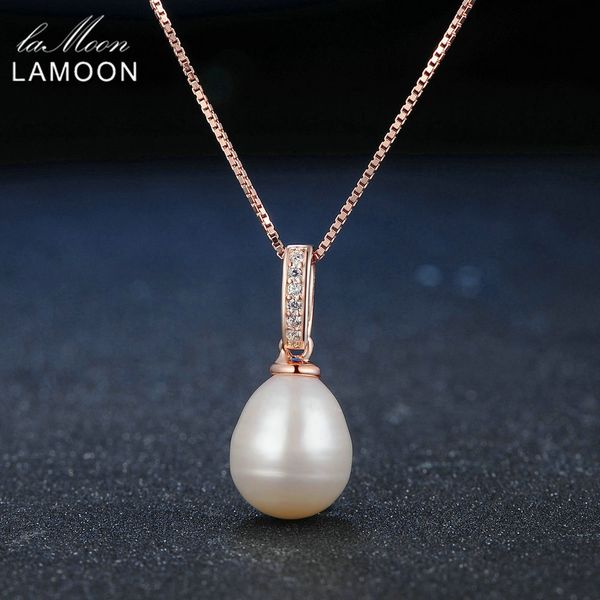 lamoon 8mm 100% natural freshwater pearl jewelry 925 sterling silver pendant necklace women jewelry lmni047 sh190727
lamoon 8mm 100% natural freshwater pearl jewelry 925 sterling silver pendant necklace women jewelry lmni047 sh190727