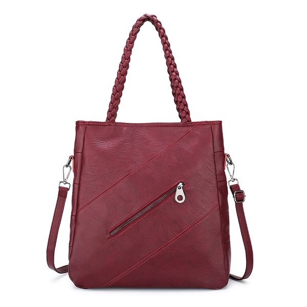 2020 vintage genuine leather ladies handbag women black shoulder bag female fashion designer handbags luxury tote
2020 vintage genuine leather ladies handbag women black shoulder bag female fashion designer handbags luxury tote