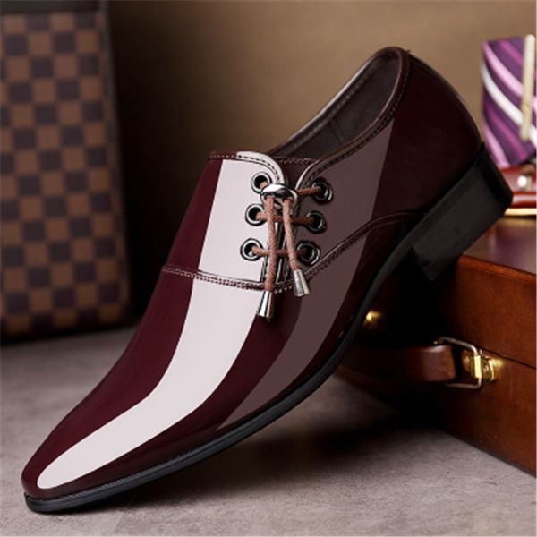 2019 new man lace up shoes oxford height men black shoes breathable formal wedding pointed toe leather
2019 new man lace up shoes oxford height men black shoes breathable formal wedding pointed toe leather