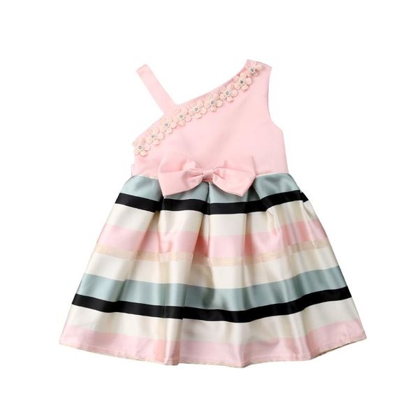 princess formal sweet infant kids baby girls dress 3-9y one shoulder bowknot floral striped pink a-line dress, Red;yellow
princess formal sweet infant kids baby girls dress 3-9y one shoulder bowknot floral striped pink a-line dress, Red;yellow