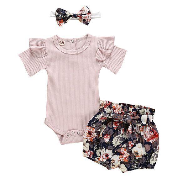 summer new fashion newborn kids baby girls outfits clothes cute bodysuit+flower print shorts set wholesale z4, White
summer new fashion newborn kids baby girls outfits clothes cute bodysuit+flower print shorts set wholesale z4, White