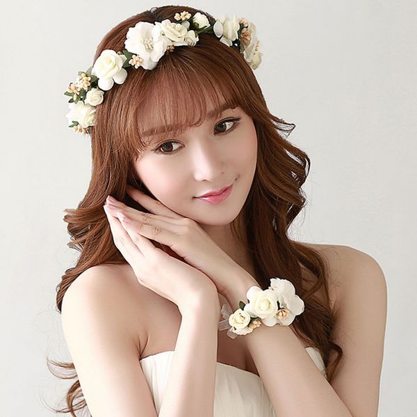 beach party floral garlands headband women wedding flower wreath headpiece bohemian headdress crown hair accessories hairband
beach party floral garlands headband women wedding flower wreath headpiece bohemian headdress crown hair accessories hairband