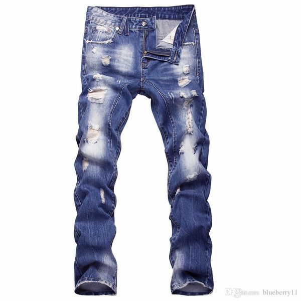 autumn new style hole patch slim men jeans pants men denim hip hop blue straight trousers
autumn new style hole patch slim men jeans pants men denim hip hop blue straight trousers