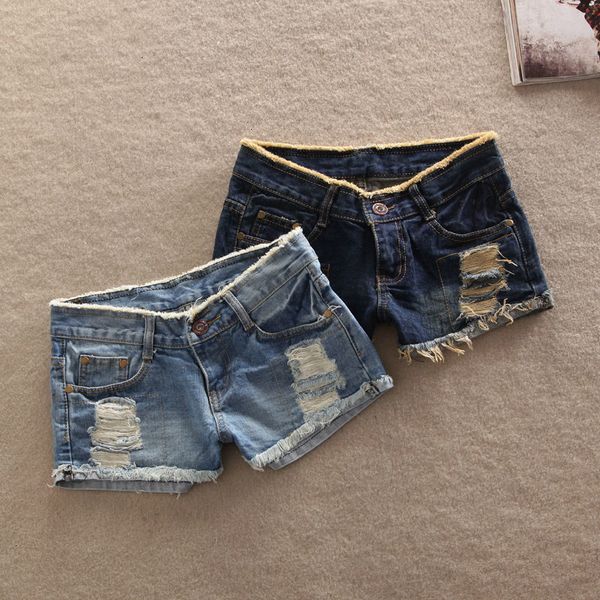 short femme shorts for women 2019 sale new womens loose denim casual hole jeans short pants waist girl shorts, White;black
short femme shorts for women 2019 sale new womens loose denim casual hole jeans short pants waist girl shorts, White;black