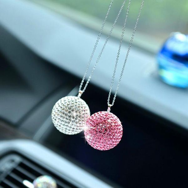 car rhinestone crystal ball decoration charm auto interior rear view mirror suspension hanging ornament christmas gifts 5.5cm
car rhinestone crystal ball decoration charm auto interior rear view mirror suspension hanging ornament christmas gifts 5.5cm