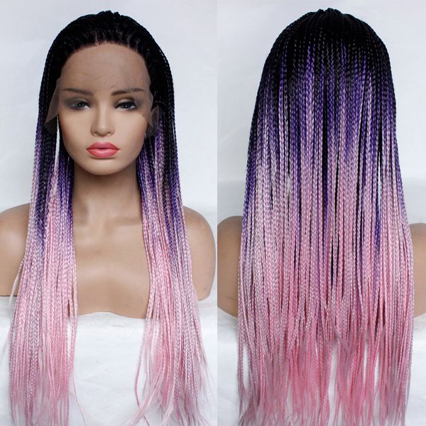 braided lace front wigs synthetic hair natural black heat resistant hair braided wigs for black women half hand tied
braided lace front wigs synthetic hair natural black heat resistant hair braided wigs for black women half hand tied