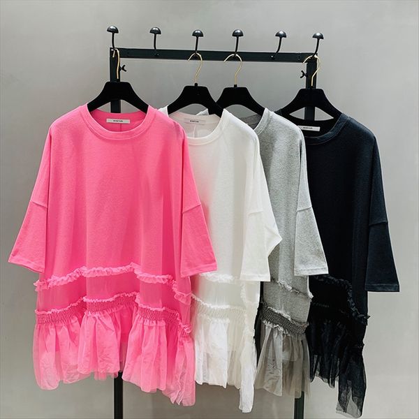 2020 loose t-shirt very immortal mesh stitching mid-long cotton short-sleeved summer women 2020 loose t-shirt very immortal mesh stitchi, White
2020 loose t-shirt very immortal mesh stitching mid-long cotton short-sleeved summer women 2020 loose t-shirt very immortal mesh stitchi, White
