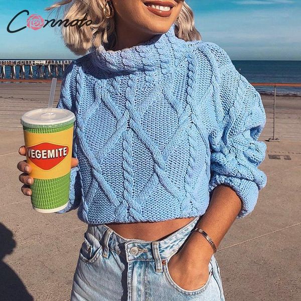 conmoto женщины осень сплошной цвет водолазку свитеры 2019 женский мода сыпучие короткие прыгуны свитера женские зимний трикотажные топы, White;black
conmoto женщины осень сплошной цвет водолазку свитеры 2019 женский мода сыпучие короткие прыгуны свитера женские зимний трикотажные топы, White;black
