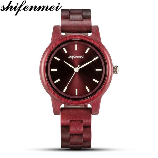 shifenmei wooden watch women watches fashion 2019 ladies watch quartz wristwatch gifts for women zegarek damski, Slivery;brown
shifenmei wooden watch women watches fashion 2019 ladies watch quartz wristwatch gifts for women zegarek damski, Slivery;brown